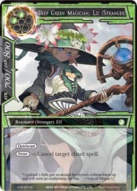 Deep Green Magician, Liz (Stranger) - Alice Origin II Starter Deck - Force of Will card
