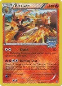 Blaziken - 14/111 (National Championships) - League & Championship Cards - Pokemon card