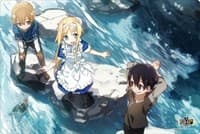 Bushiroad Rubber Mat Collection Vol.505: Sword Art Online 10th Anniversary - Kirito, Eugeo & Alice - Bushiroad Playmats - Playmats card