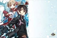 Bushiroad Rubber Mat Collection Vol.522: Sword Art Online 10th Anniversary Aincrad - Silica & Kirito - Bushiroad Playmats - Playmats card
