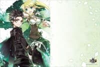 Bushiroad Rubber Mat Collection Vol.523: Sword Art Online 10th Anniversary Fairy Dance - Kirito & Leafa - Bushiroad Playmats - Playmats card