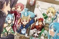 Bushiroad Rubber Mat Collection Vol.525: Sword Art Online 10th Anniversary Early and Late Group Illustration ver. - Bushiroad Playmats - Playmats card