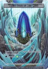 Magic Stone of Deep Wood (Full Art) - Alice Origin II - Force of Will card