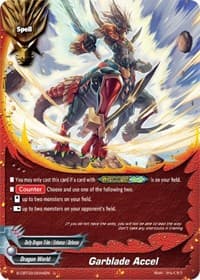 Garblade Accel - S-CBT03: Ultimate Unite - Future Card BuddyFight card