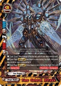 Time General, RO.Rex - S-CBT03: Ultimate Unite - Future Card BuddyFight card