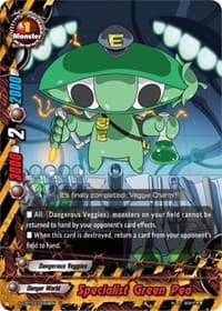 Specialist Green Pea - S-CBT03: Ultimate Unite - Future Card BuddyFight card