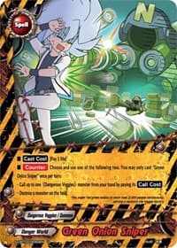 Green Onion Sniper - S-CBT03: Ultimate Unite - Future Card BuddyFight card
