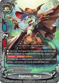 Vigorous, Mincy - S-CBT03: Ultimate Unite - Future Card BuddyFight card