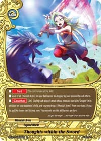 Thoughts within the Sword - S-CBT03: Ultimate Unite - Future Card BuddyFight card