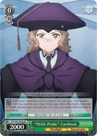 "With Pride" Cardinal - Sword Art Online -Alicization- - Weiss Schwarz card