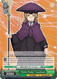 "With Pride" Cardinal (SR) - Sword Art Online -Alicization- - Weiss Schwarz card