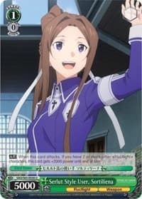 Serlut Style User, Sortiliena - Sword Art Online -Alicization- - Weiss Schwarz card