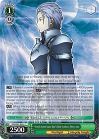 "Violet-Haired Suave Man" Eldrie Synthesis Thirty-One - Sword Art Online -Alicization- - Weiss Schwarz card