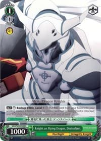 Knight on Flying Dragon, Deulsolbert - Sword Art Online -Alicization- - Weiss Schwarz card