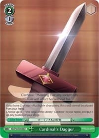 Cardinal's Dagger - Sword Art Online -Alicization- - Weiss Schwarz card
