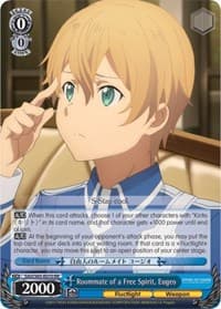 Roommate of a Free Spirit, Eugeo - Sword Art Online -Alicization- - Weiss Schwarz card