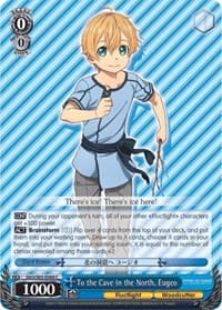 To the Cave in the North, Eugeo - Sword Art Online -Alicization- - Weiss Schwarz card