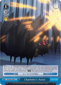 Charlotte's Assist - Sword Art Online -Alicization- - Weiss Schwarz card