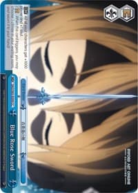 Blue Rose Sword - Sword Art Online -Alicization- - Weiss Schwarz card