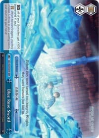 Blue Rose Sword (RRR) - Sword Art Online -Alicization- - Weiss Schwarz card