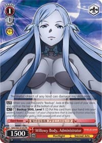 Willowy Body, Administrator - Sword Art Online -Alicization- - Weiss Schwarz card