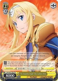 "The Osmanthus Knight" Alice Synthesis Thirty - Sword Art Online -Alicization- - Weiss Schwarz card