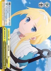Crime Committed by Fingertips - Sword Art Online -Alicization- - Weiss Schwarz card