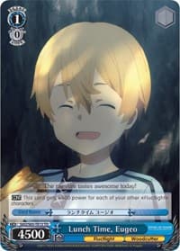 Lunch Time, Eugeo - Sword Art Online -Alicization- - Weiss Schwarz card