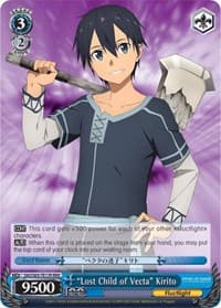 "Lost Child of Vecta" Kirito (RRR) - Sword Art Online -Alicization- - Weiss Schwarz card