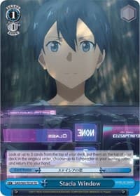 Stacia Window - Sword Art Online -Alicization- - Weiss Schwarz card