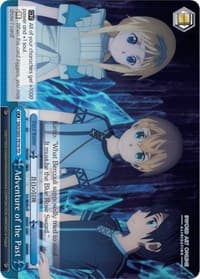 Adventure of the Past - Sword Art Online -Alicization- - Weiss Schwarz card