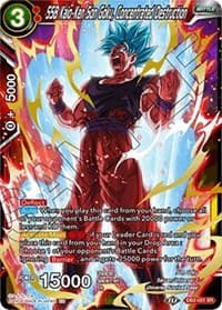 SSB Kaio-Ken Son Goku, Concentrated Destruction - Draft Box 05 - Divine Multiverse - Dragon Ball Super: Masters card