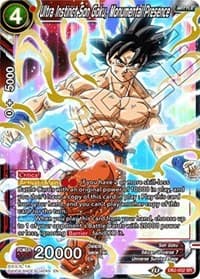 Ultra Instinct Son Goku, Monumental Presence - Draft Box 05 - Divine Multiverse - Dragon Ball Super: Masters card