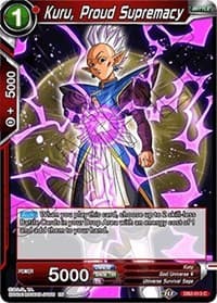 Kuru, Proud Supremacy - Draft Box 05 - Divine Multiverse - Dragon Ball Super: Masters card