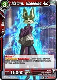 Majora, Unseeing Aid - Draft Box 05 - Divine Multiverse - Dragon Ball Super: Masters card