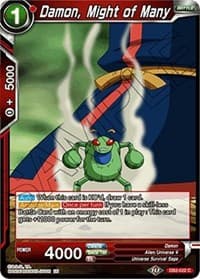 Damon, Might of Many - Draft Box 05 - Divine Multiverse - Dragon Ball Super: Masters card
