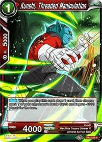 Kunshi, Threaded Manipulation - Draft Box 05 - Divine Multiverse - Dragon Ball Super: Masters card