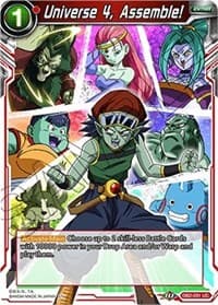 Universe 4, Assemble! - Draft Box 05 - Divine Multiverse - Dragon Ball Super: Masters card
