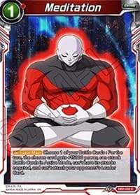 Meditation - Draft Box 05 - Divine Multiverse - Dragon Ball Super: Masters card