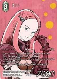 Ritz (Full Art) - Opus XI - Final Fantasy TCG card