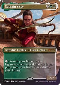 Captain Sisay (051) - Secret Lair Drop Series - Magic: The Gathering card