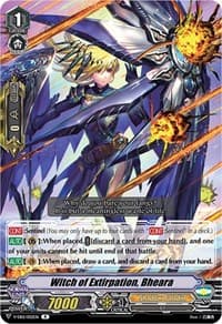 Witch of Extirpation, Bheara - V-EB12: Team Dragon's Vanity - Cardfight Vanguard card