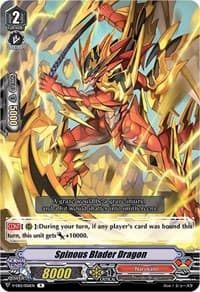 Spinous Blader Dragon - V-EB12: Team Dragon's Vanity - Cardfight Vanguard card
