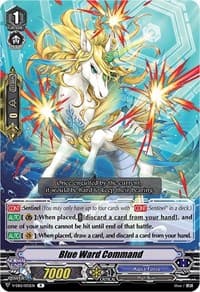 Blue Ward Command - V-EB12: Team Dragon's Vanity - Cardfight Vanguard card