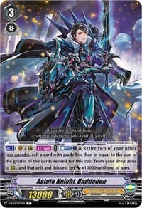 Astute Knight, Baddaden - V-EB12: Team Dragon's Vanity - Cardfight Vanguard card