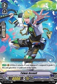 Talwar Assault - V-EB12: Team Dragon's Vanity - Cardfight Vanguard card