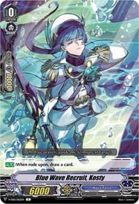 Blue Wave Recruit, Kosty - V-EB12: Team Dragon's Vanity - Cardfight Vanguard card