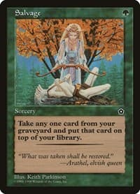 Salvage - Portal Second Age - Magic: The Gathering card