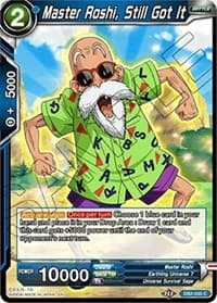 Master Roshi, Still Got It - Draft Box 05 - Divine Multiverse - Dragon Ball Super: Masters card