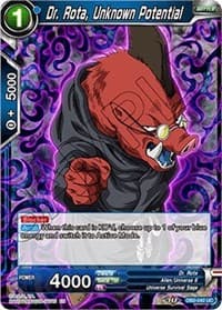 Dr. Rota, Unknown Potential - Draft Box 05 - Divine Multiverse - Dragon Ball Super: Masters card